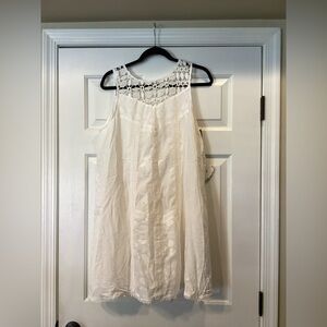 New With Tags Knox Rose White Sleeveless Dress